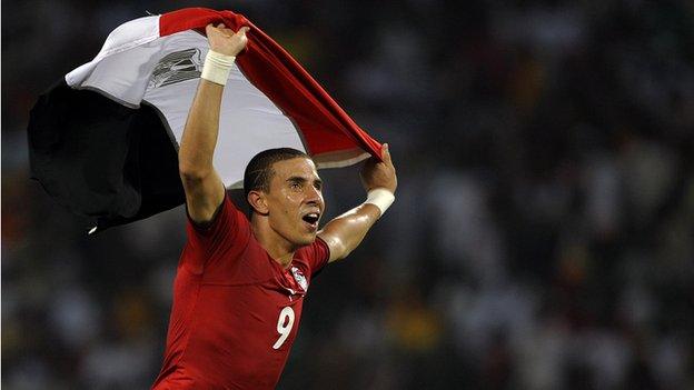 Egypt's Mohamed Zidan