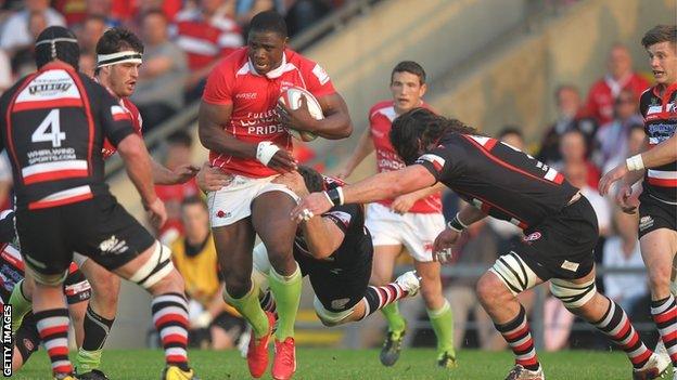 London Welsh beat the Cornish Pirates in the 2012 Championship final