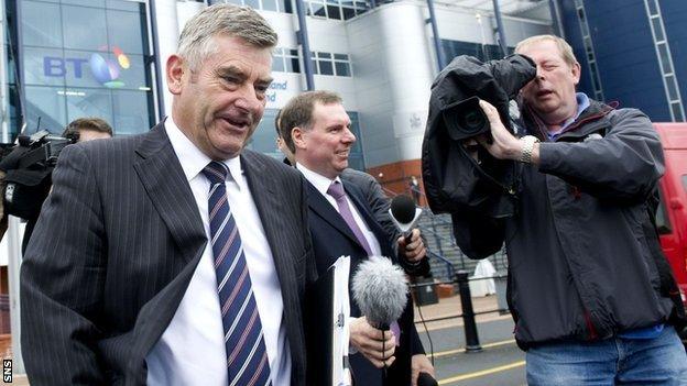 St Mirren chairman Stewart Gilmour