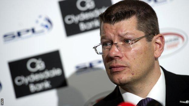 Scottish Premier League chief executive Neil Doncaster