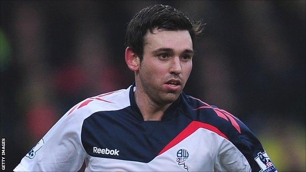 Bolton Wanderers midfielder Mark Davies