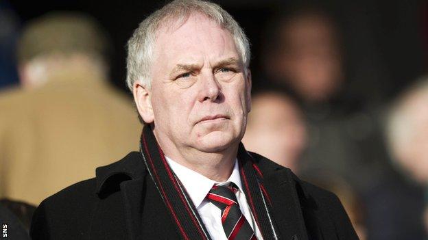 Dunfermline chairman John Yorkston