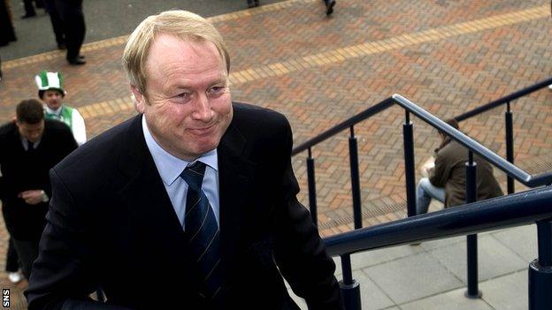 Kilmarnock chairman Michael Johnston