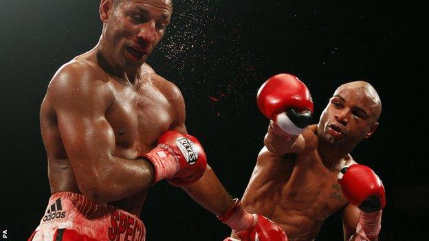 Kell Brook and Carson Jones