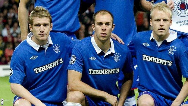 Steven Davis, Steven Whittaker and Steven Naismith