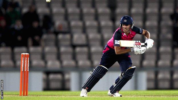 Hampshire against Middlesex in this year's Twenty20 competition