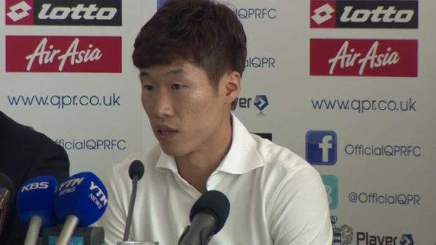 QPR new signing Park Ji-sung