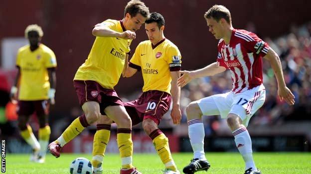 Aaron Ramsey and Ryan Shawcross