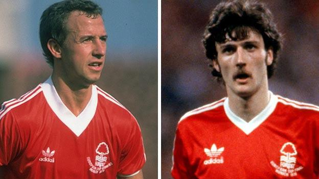 John McGovern (Left) and Garry Birtles