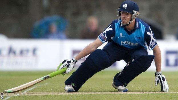 Scotland cricket player Calum MacLeod