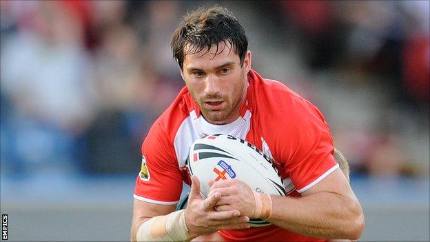 Wigan Warriors half-back Matty Smith