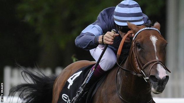 Giofra wins the Falmouth Stakes