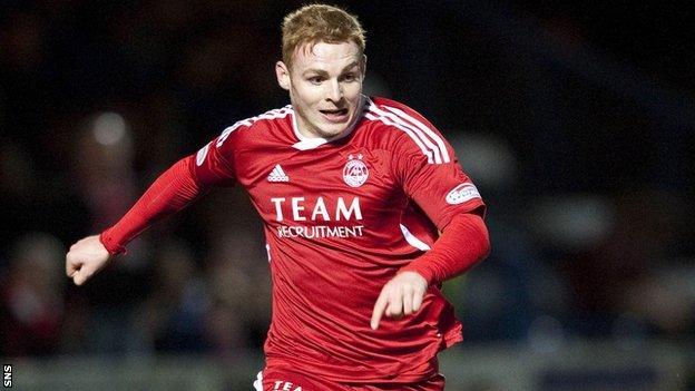 Aberdeen midfielder