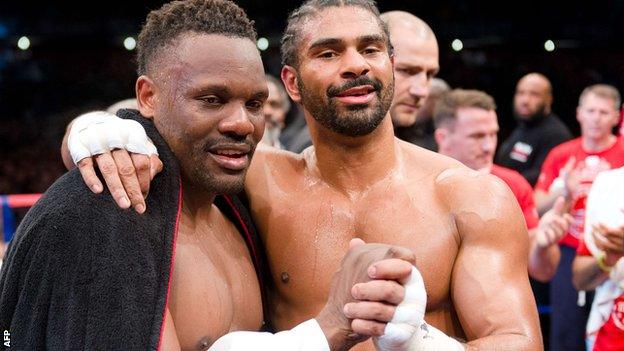 Dereck Chisora and David Haye