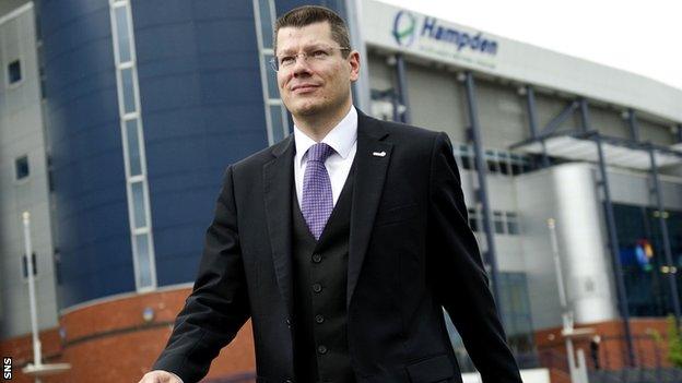 SPL chief executive Neil Doncaster