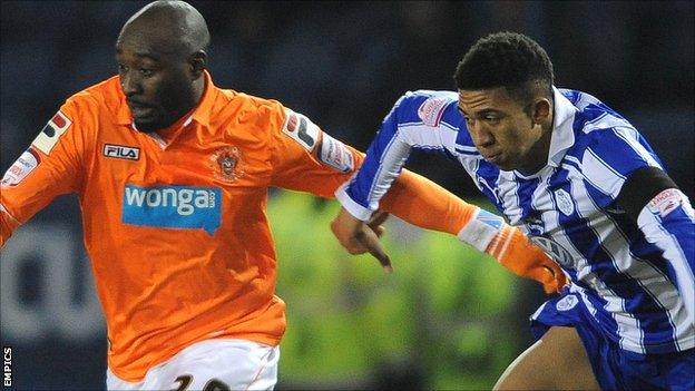 Liam Palmer (r) in action for Sheffield Wednesday