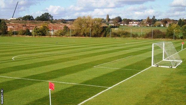 Barnet's Hive training ground