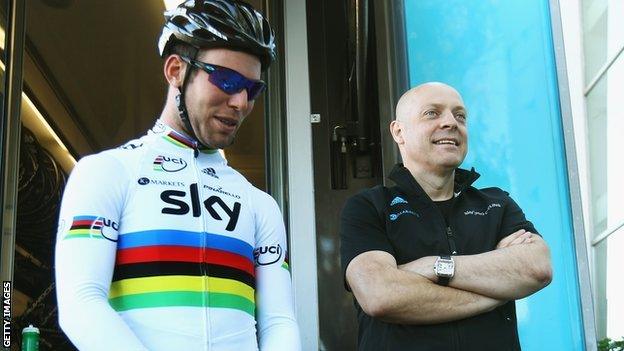 Mark Cavendish and Dave Brailsford