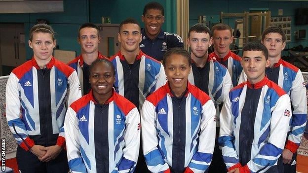 GB Boxing Olympic squad