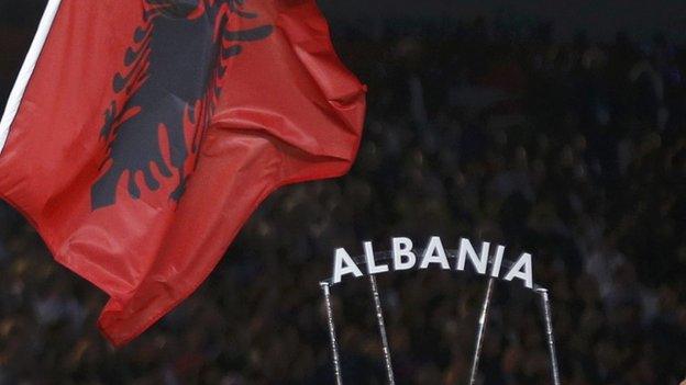 Albania flag