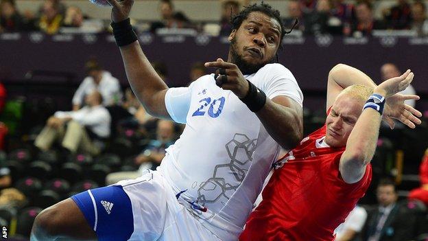 France v GB handball