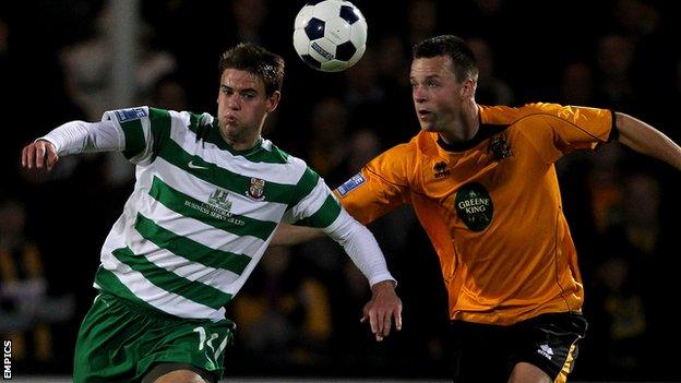 Sam Smith (left) in action against Cambridge last season