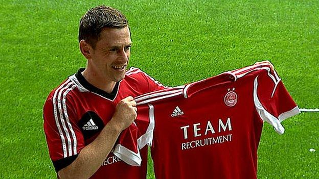 Aberdeen defender Gary Naysmith