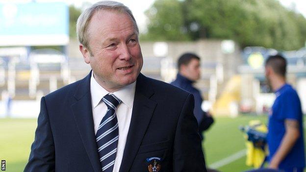 Kilmarnock chairman Michael Johnston