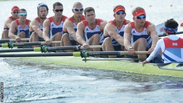 The British men's eight