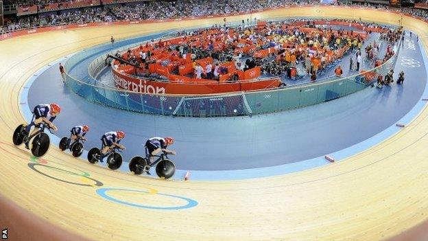 Britain's men's team pursuit