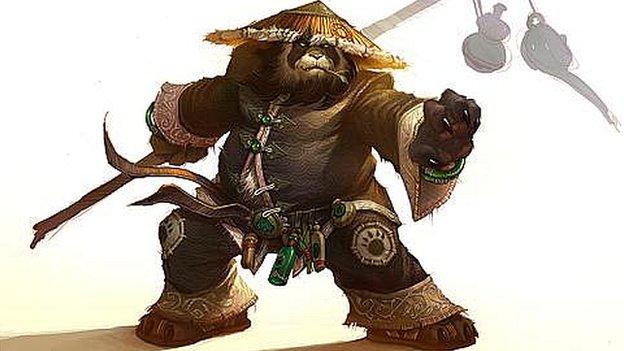 Mists of Pandaria character