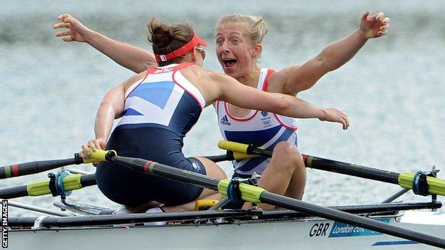 Sophie Hosking and Katherine Copeland