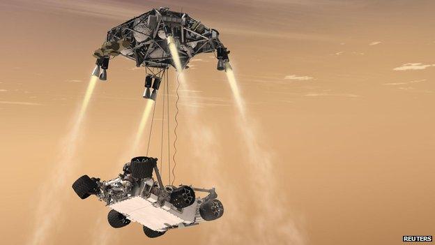Curiosity Mars rover