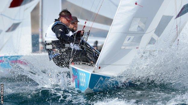 Star sailors - Ian Percy and Andrew Simpson