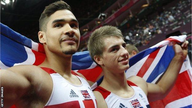 Louis Smith and Max Whitlock