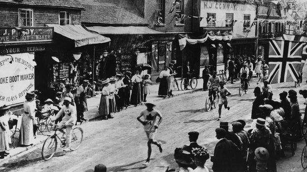 Olympic marathon 1908