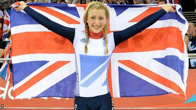 TEAM GB cyclist Laura Trott