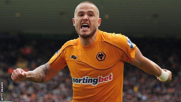 Wolves winger Michael Kightly