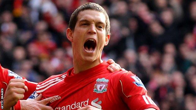 Liverpool defender Daniel Agger