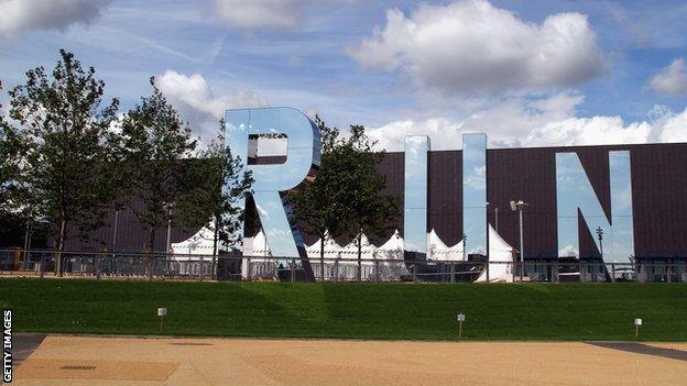 The Copper Box Arena at the Olympic Park