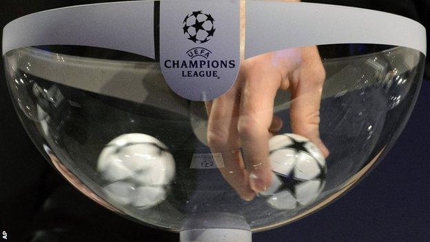 Champions League draw