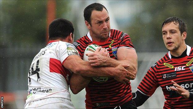 Warrington Wolves forward Adrian Morley