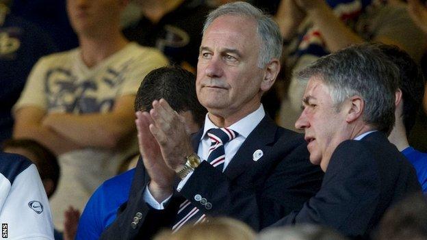 Rangers chief executive Charles Green