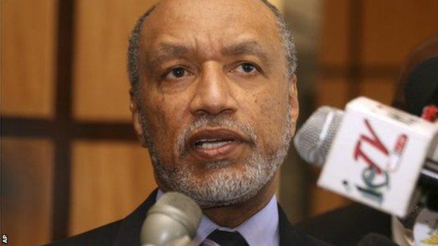 Former Fifa presidential candidate Mohamed Bin Hammam