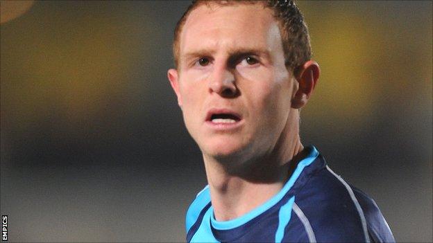 Wycombe striker Stuart Beavon