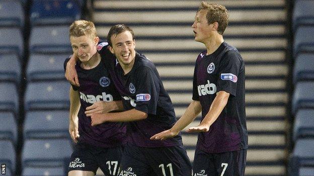 Partick Thistle won a nine-goal thriller at Hampden