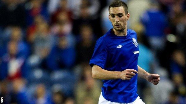 Rangers defender Lee Wallace