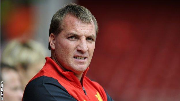 Liverpool manager Brendan Rodgers