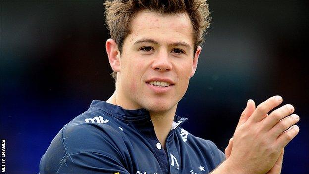 Sale Sharks full-back Rob Miller