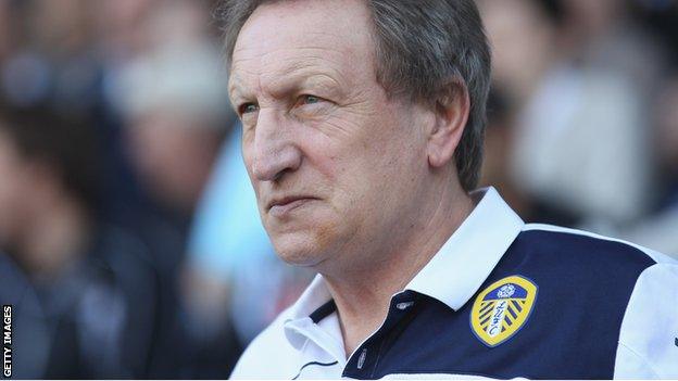 Leeds manager Neil Warnock